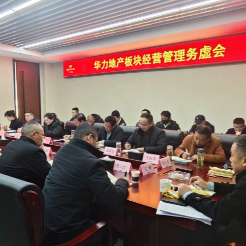 华力地产集团组织召开2025年经营管理务虚会