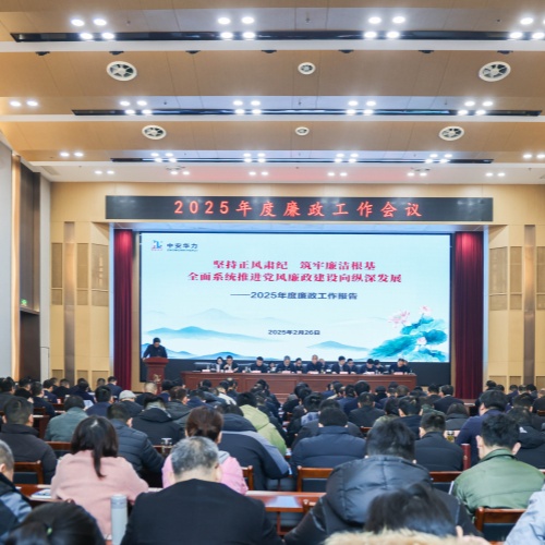 华力控股党委、控股公司召开2025年度廉政工作会议