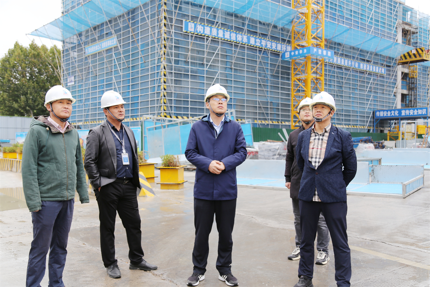 国庆期间集团开展安全生产及疫情防控带班检查