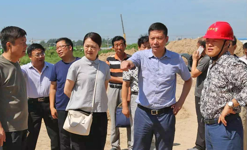 太和县基础教育PPP项目主体工程完工 县长刘牧愚深入现场调研