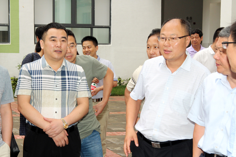 王坤董事长出席合肥一六八新桥学校启用仪式